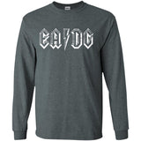 Bass Player T shirt E A D G Strings of the Bass  G240 Gildan LS Ultra Cotton T-Shirt