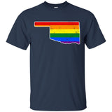 Oklahoma Rainbow Flag LGBT Community Pride LGBT Shirts