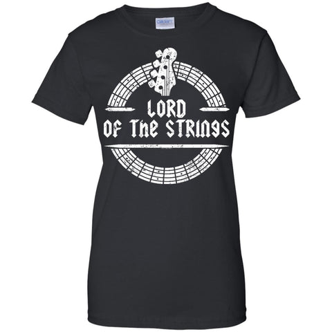 Bass Player Shirt Lord Of The Strings Bass Player Gifts  G200L Gildan Ladies' 100% Cotton T-Shirt