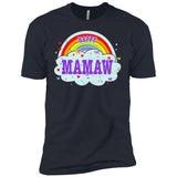 Happiest-Being-The Best Mamaw-T-Shirt  Next Level Premium Short Sleeve Tee