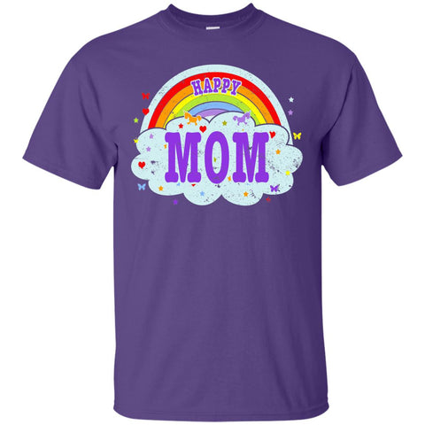 Happiest-Being-The Best Mom-T-Shirt Funny Mom T Shirt