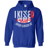 Kissed A Bass Guitar Player Liked It Bass Player WIfe  G185 Gildan Pullover Hoodie 8 oz.
