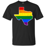 Texas Rainbow Flag LGBT Community Pride LGBT Shirts