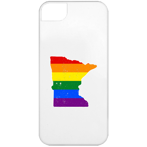 Minnesota Rainbow Flag LGBT Community Pride LGBT Shirts  iPhone 5 Case