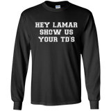 Hey Lamar Show Us Your TD's Louisville Shirt