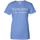 Playing Guitar My Therapy Guitar Player Shirt
