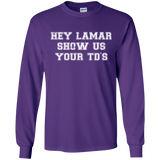 Hey Lamar Show Us Your TD's Louisville Shirt