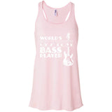 Worlds Okayest Bass Player T Shirt Bass Player Gift