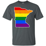 Minnesota Rainbow Flag LGBT Community Pride LGBT Shirts