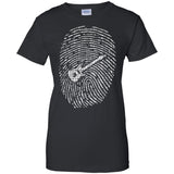 Guitar Shirt DNA  G200L Gildan Ladies' 100% Cotton T-Shirt