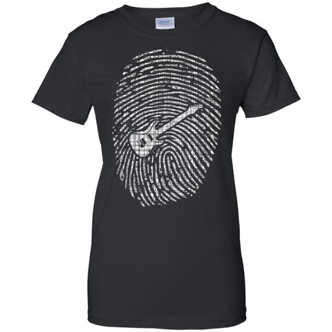 Guitar Shirt DNA  G200L Gildan Ladies' 100% Cotton T-Shirt