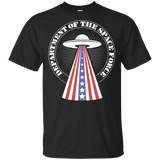 Space Force Shirt Department Of The Space Force US UFO Trump Parody