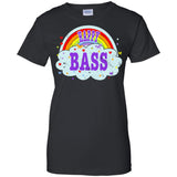 Happy-Playing-Bass-Funny-Bass-Player-Gift Bassist Gift  G200L Gildan Ladies' 100% Cotton T-Shirt