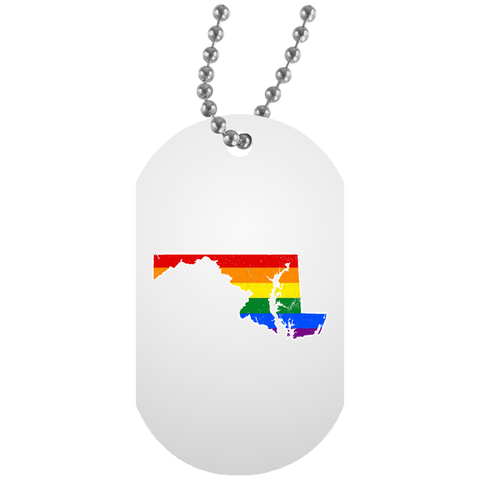 Maryland Rainbow Flag LGBT Community Pride LGBT Shirts