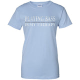 Playing Bass Is My Therapy Bass Player Shirt Bassist Shirt