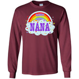 Happiest-Being-The Best Nana-T-Shirt  LS Ultra Cotton Tshirt