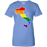 Italy Rainbow Flag LGBT Community Pride LGBT Shirts