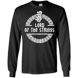 Bass Player Shirt Lord Of The Strings Bass Player Gifts  G240 Gildan LS Ultra Cotton T-Shirt