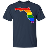 Florida Rainbow Flag LGBT Community Pride LGBT Shirts