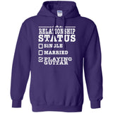 Relationship Status Playing Guitar Shirt Guitarist Gift