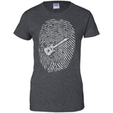 Guitar Shirt DNA  G200L Gildan Ladies' 100% Cotton T-Shirt