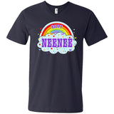 Happiest-Being-The Best NeeNee T Shirt  Men's Printed V-Neck T