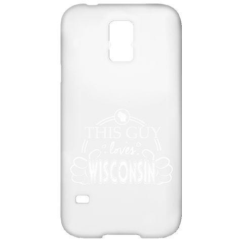 This Guy Loves Wisconsin  Samsung Galaxy S5 Case
