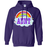 Happiest-Being-The Best Aunt-Shirt Crazy Aunt Shirt  Pullover Hoodie 8 oz