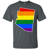 Arizona Rainbow Flag LGBT Community Pride LGBT Shirts