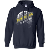 Run Like A Girl Try Keep Up Running Gag Gift  G185 Gildan Pullover Hoodie 8 oz.