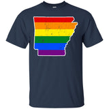 Arkansas Rainbow Flag LGBT Community Pride LGBT Shirts