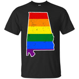 Alabama Rainbow Flag LGBT Community Pride LGBT Shirts