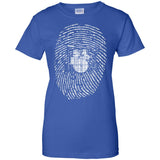Drums Shirt DNA  G200L Gildan Ladies' 100% Cotton T-Shirt