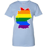 Germany Rainbow Flag LGBT Community Pride LGBT Shirts