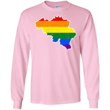 Belgium Rainbow Flag LGBT Community Pride LGBT Shirts