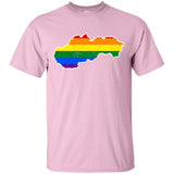 Slovakia Rainbow Flag LGBT Community Pride LGBT Shirts