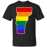Vermont Rainbow Flag LGBT Community Pride LGBT Shirts