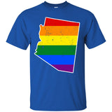 Arizona Rainbow Flag LGBT Community Pride LGBT Shirts