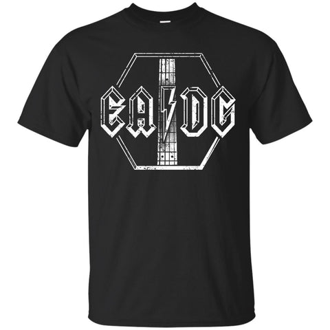Bass Player T shirt E A D G Strings of the Bass Guitar