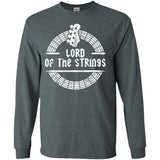 Bass Player Shirt Lord Of The Strings Bass Player Gifts  G240 Gildan LS Ultra Cotton T-Shirt