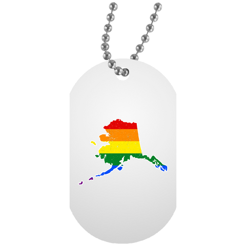 Alaska Rainbow Flag LGBT Community Pride LGBT Shirts