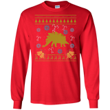 Ugly Christmas Sweater Stegosaurus