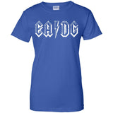 Bass Player Womens T shirt E A D G Strings of the Bass  G200L Gildan Ladies' 100% Cotton T-Shirt