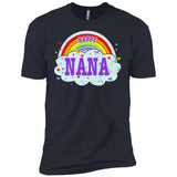 Happiest-Being-The Best Nana-T-Shirt  Next Level Premium Short Sleeve Tee