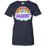 Happiest-Being-The Best Grammy-T-Shirt  Ladies Custom 100% Cotton T-Shirt