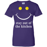 Play-Pickleball-Stay-Out-Of-The-Kitchen-Pickleball-Shirt  G200L Gildan Ladies' 100% Cotton T-Shirt