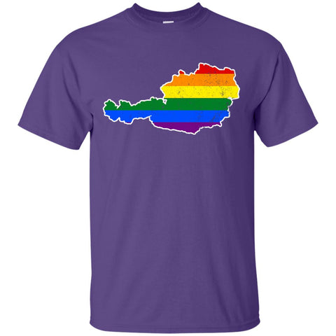 Austria Rainbow Flag LGBT Community Pride LGBT Shirts