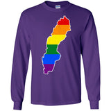 Sweden Rainbow Flag LGBT Community Pride LGBT Shirts