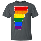 Vermont Rainbow Flag LGBT Community Pride LGBT Shirts