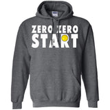 Zero Zero Start Pickleball Shirt Pickleball Gift  G185 Gildan Pullover Hoodie 8 oz.